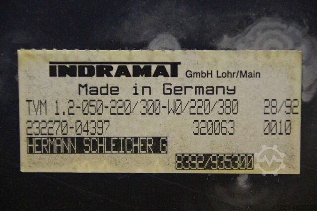 AC Servo Güç Kaynağı Indramat TVM 1.2-050-220/300-WO
