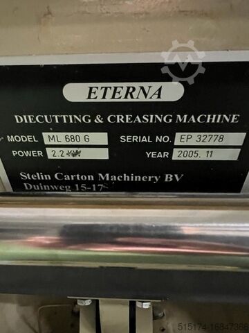 Stansmachine ETERNA ETERNA ML 680 G