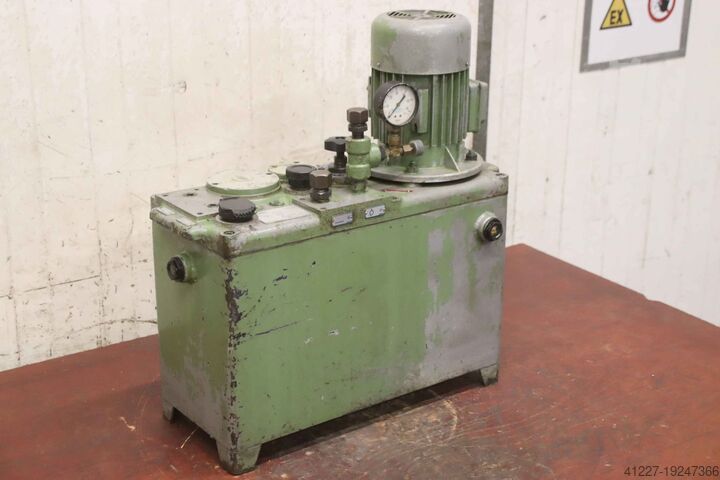 Hydraulische unit 0,75 kW 20 bar Duplomatic CTR 2 9 l/min