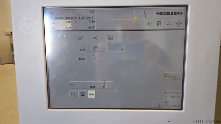 Maszyna offsetowa Heidelberg Quickmaster DI 46-4