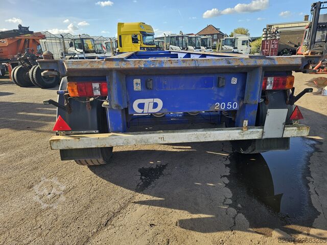 Containervervoer MKF METALLBAU CS 20 / STEEL SUSPENSION/ BPW DRUM.