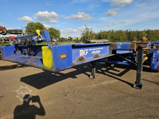 Containervervoer MKF METALLBAU CS 20 / STEEL SUSPENSION/ BPW DRUM.