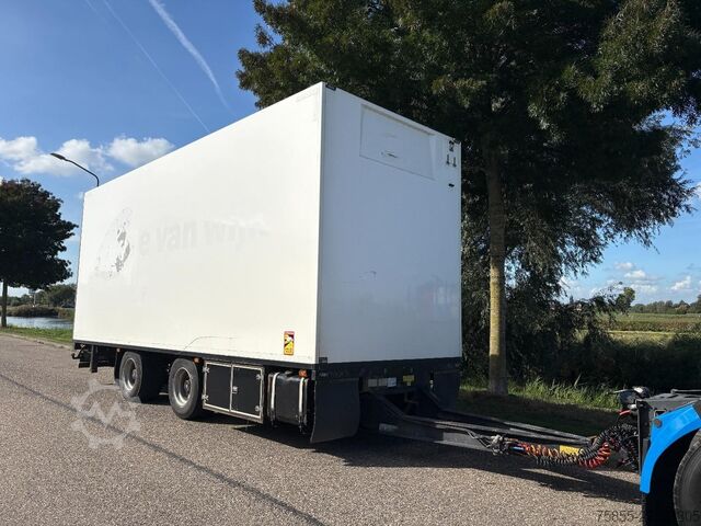 Gesloten bak Burg BPM 00-18 GCZXX Isokoffer / NL Trailer