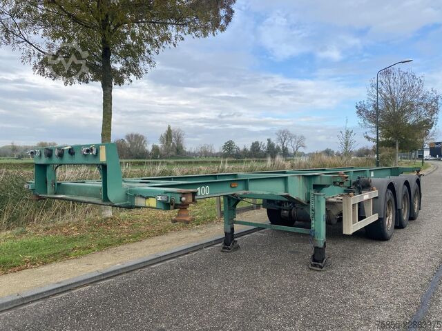 Containertransport Renders RPS 12.27 20/30 FT Chassis / BPW Axles / Lifaxl...