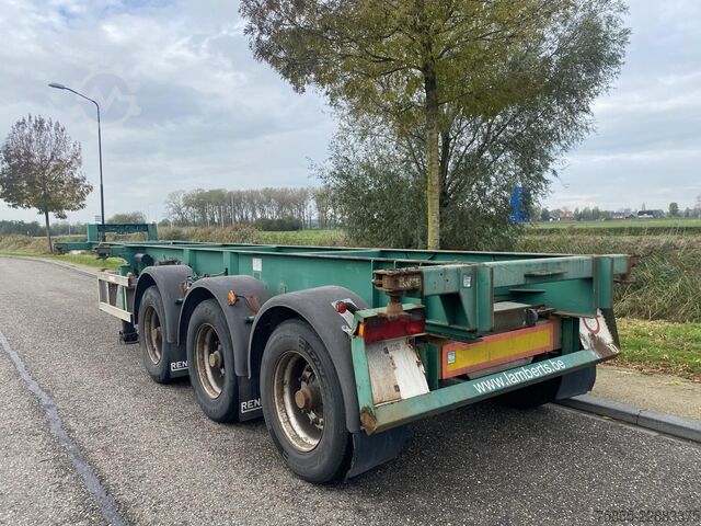Containertransport Renders RPS 12.27 20/30 FT Chassis / BPW Axles / Lifaxl...