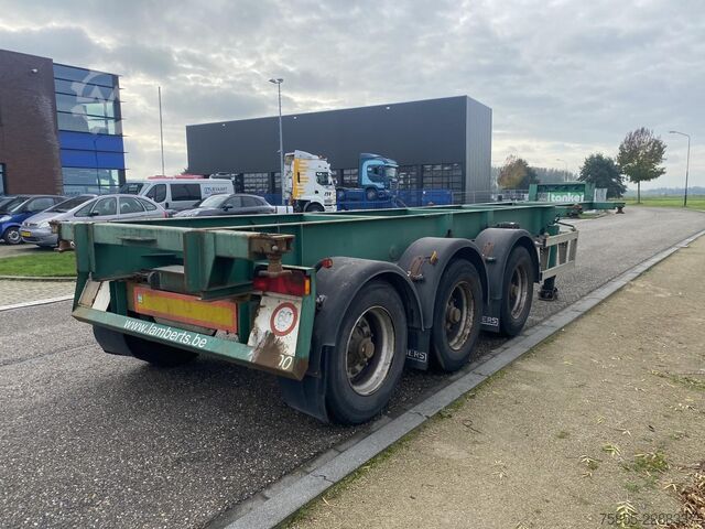 Containertransport Renders RPS 12.27 20/30 FT Chassis / BPW Axles / Lifaxl...