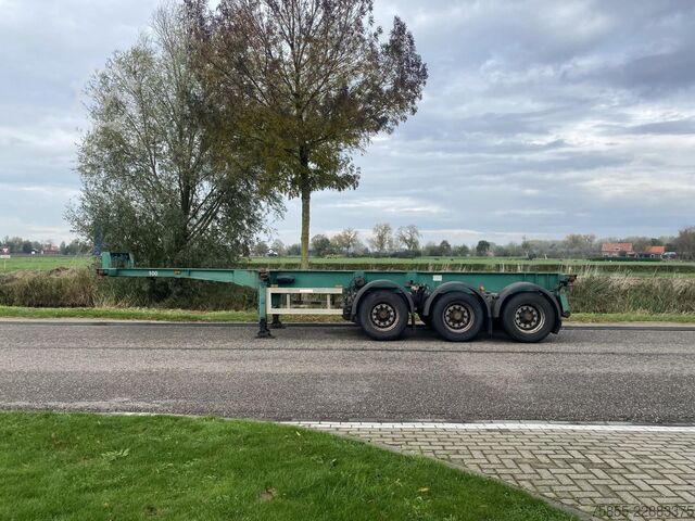 Containertransport Renders RPS 12.27 20/30 FT Chassis / BPW Axles / Lifaxl...