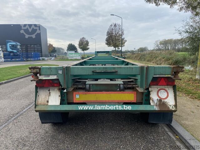 Containertransport Renders RPS 12.27 20/30 FT Chassis / BPW Axles / Lifaxl...