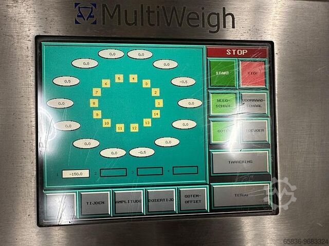 Multiheads / controlewegers Multiweigh HDW 14-6.0