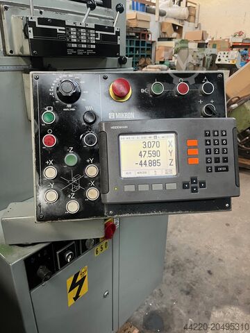 Tool room milling machine Mikron WF 3 DP