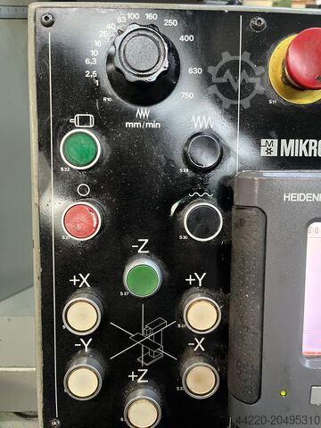 Tool room milling machine Mikron WF 3 DP
