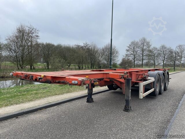 Container transport Pacton TXC 339 20/30 FT Chassis / Liftaxle / Drumbrake...