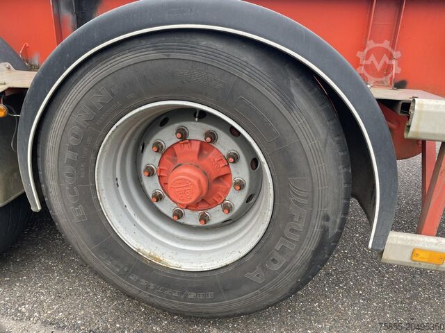 Container transport Pacton TXC 339 20/30 FT Chassis / Liftaxle / Drumbrake...