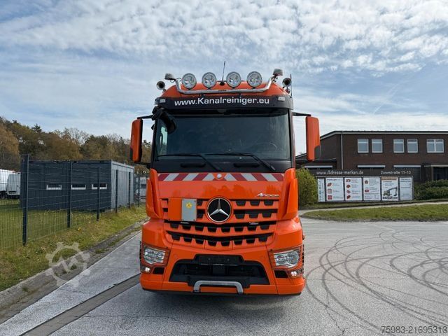 Saugwagen MERCEDES-BENZ AROCS 2648 6x4 mit Müller Wasserrückgewinner