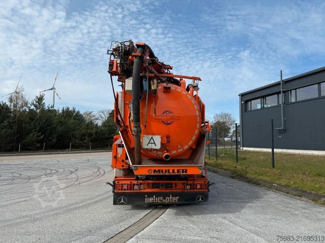 Saugwagen MERCEDES-BENZ AROCS 2648 6x4 mit Müller Wasserrückgewinner