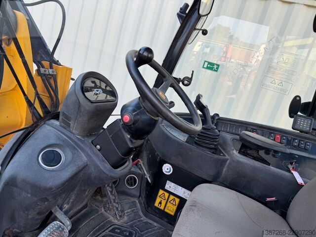 Chargeuse sur pneus JCB 406 / 2018 BJ / 2.320 H / Schaufel + Gabel