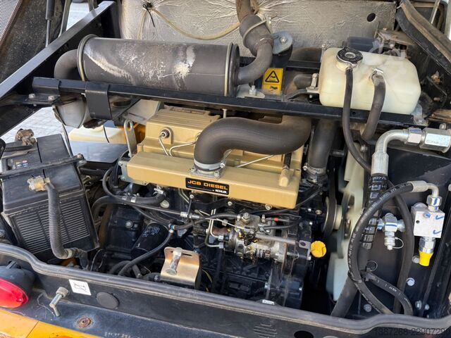 Chargeuse sur pneus JCB 406 / 2018 BJ / 2.320 H / Schaufel + Gabel