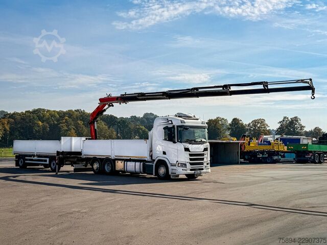 Autolaadkraan SCANIA R500 FASSI F235 A.2.26 + FUNK + Anhänger!
