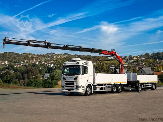 Autolaadkraan SCANIA R500 FASSI F235 A.2.26 + FUNK + Anhänger!