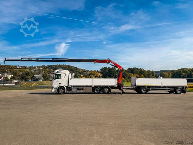 Autolaadkraan SCANIA R500 FASSI F235 A.2.26 + FUNK + Anhänger!