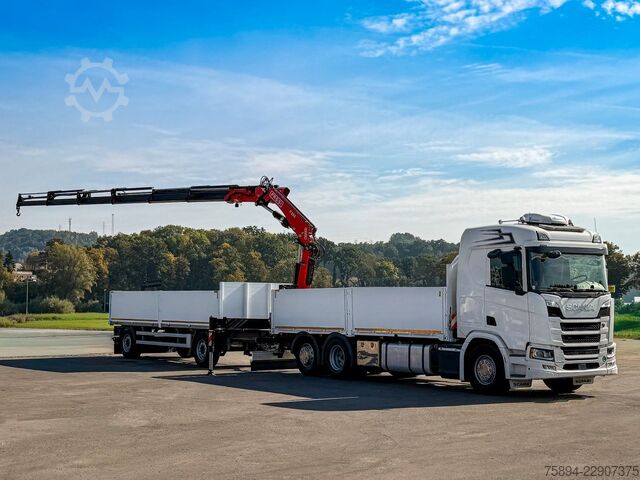 Autolaadkraan SCANIA R500 FASSI F235 A.2.26 + FUNK + Anhänger!