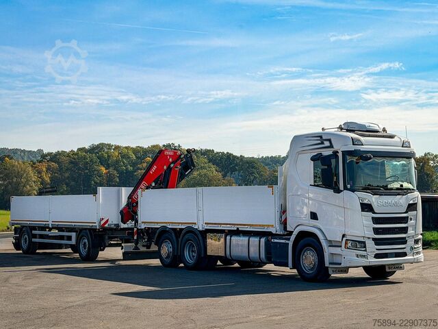 Autolaadkraan SCANIA R500 FASSI F235 A.2.26 + FUNK + Anhänger!