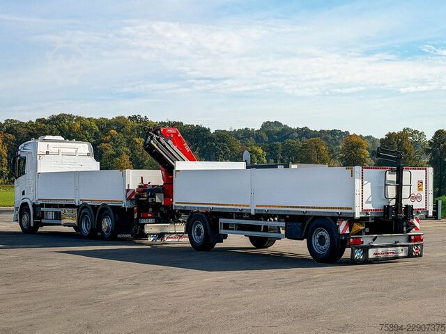 Autolaadkraan SCANIA R500 FASSI F235 A.2.26 + FUNK + Anhänger!