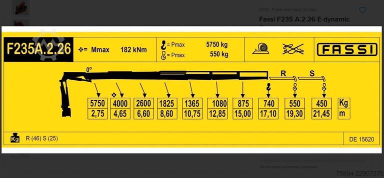 Autolaadkraan SCANIA R500 FASSI F235 A.2.26 + FUNK + Anhänger!