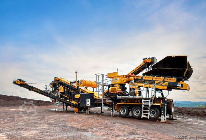 Mobile crushing plant / Screening plant FABO Mobile Crushing Plant Mobile Crushing and Screening Plant