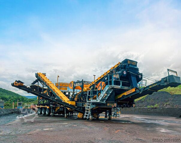 Mobile crushing plant / Screening plant FABO Mobile Crushing Plant Mobile Crushing and Screening Plant