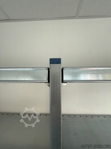 ραφιέρα με ειδικά ράφια | συναρμολογούμενη ραφιέρα Nedcon - Shelf N Höhe: 2.000 mm | Tiefe: 400 mm | 6 Böden