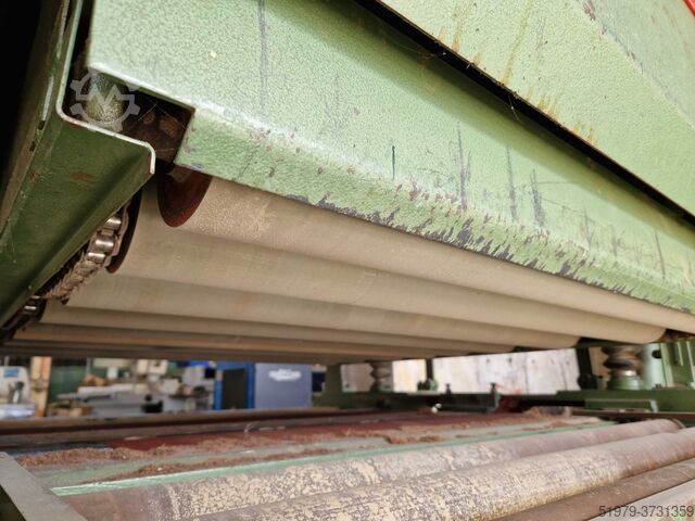 Lixadeira de banda larga com mesa fixa em baixo BUETFERING FBS2 1100