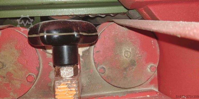 Lixadeira de banda larga com mesa fixa em baixo BUETFERING FBS2 1100