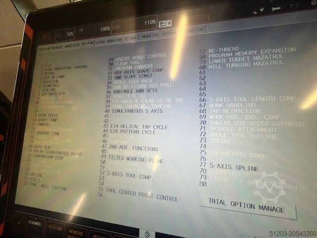 Centro de usinagem vertical MAZAK VARIAXIS C 600 SMOOTH AI