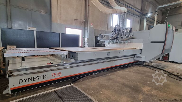 Otomatik CNC nesting işleme merkezi HOLZ-HER DYNESTIC 7535 LIFT
