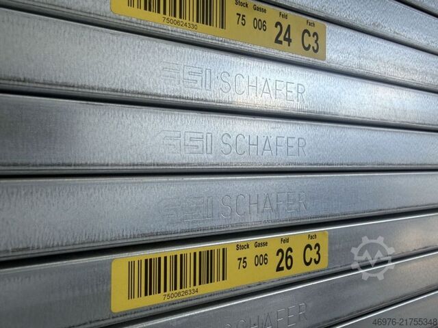 Estanterías de almacén de gran altura SSI Schäfer R3000  Kistenregal Regallänge: 4,92 lfm.