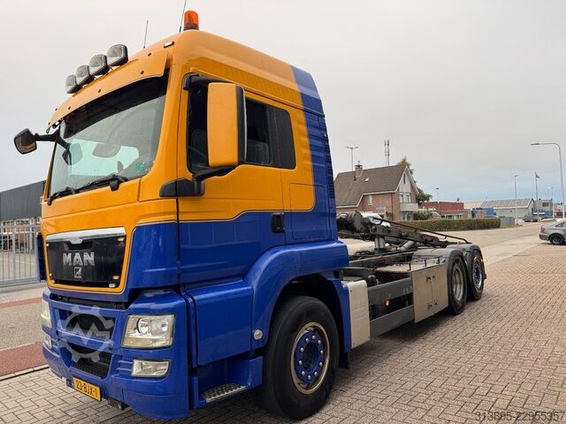 Containertransport MAN TGS 26.440 6x2 NCH Cabel Container system