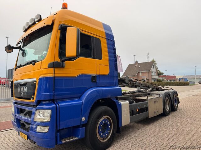 Containertransport MAN TGS 26.440 6x2 NCH Cabel Container system