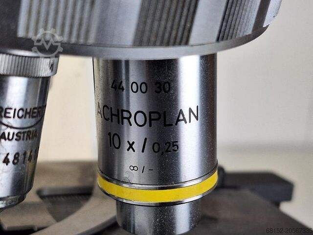 Zeiss Axioskop EL-Einsatz 5-objectieven microscoop Zeiss Axioskop EL-Einsatz
