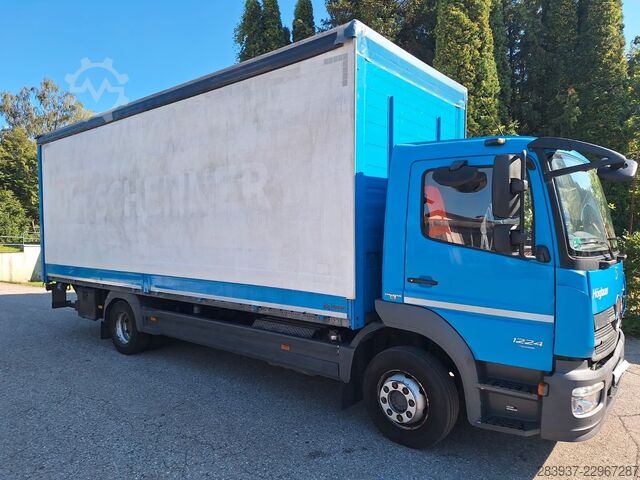 Flatbed truck with tarp Mercedes-Benz Atego 1224 EURO 6