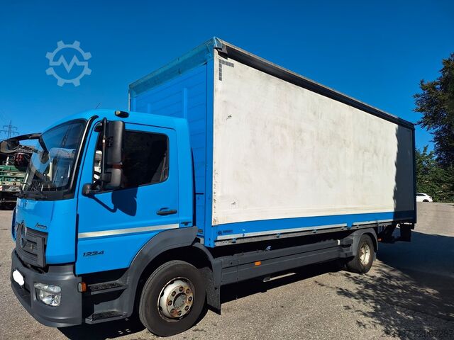 Flatbed truck with tarp Mercedes-Benz Atego 1224 EURO 6