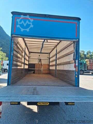 Flatbed truck with tarp Mercedes-Benz Atego 1224 EURO 6