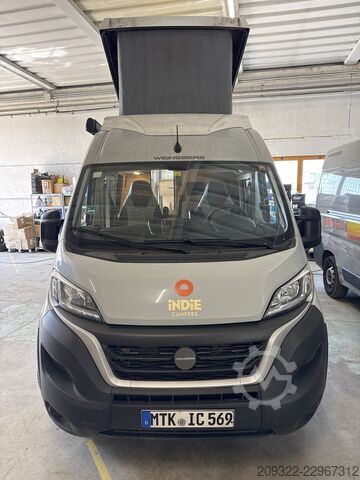 Wohnmobil Fiat Ducato Weinsberg Carabus 2023 | Cambio manuale | Tetto a soffietto