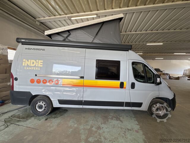 Wohnmobil Fiat Ducato Weinsberg Carabus 2023 | Cambio manuale | Tetto a soffietto