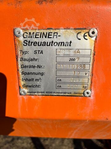 Saltudføder Gmeiner- Streuautomat STA