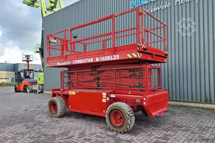Podnośnik nożycowy Holland Lift Combistar B-165EL25 Electric, 18.5m Working Height