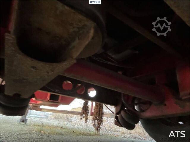 Container transport Istrail 3-axle container trailer