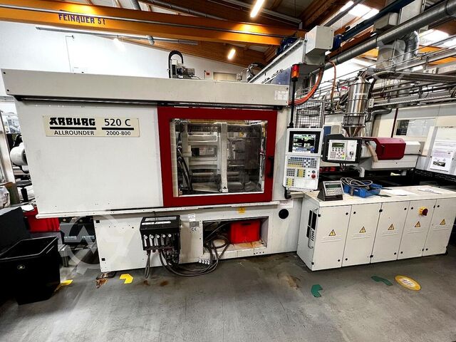 Vstřikovací stroj ARBURG Allrounder 520 C 2000-800 SELOGICA