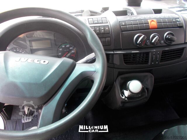 Platós és ponyvás teherautó IVECO 75E22 CENTINATO 6,20 SPONDA KM 260000