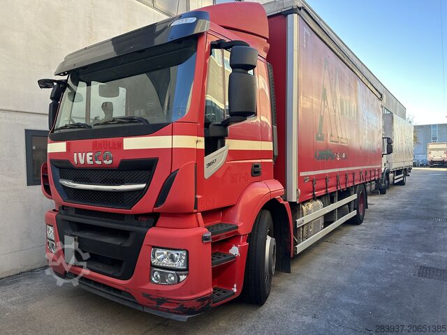 Camion avec plateau et bâche IVECO AD190S36